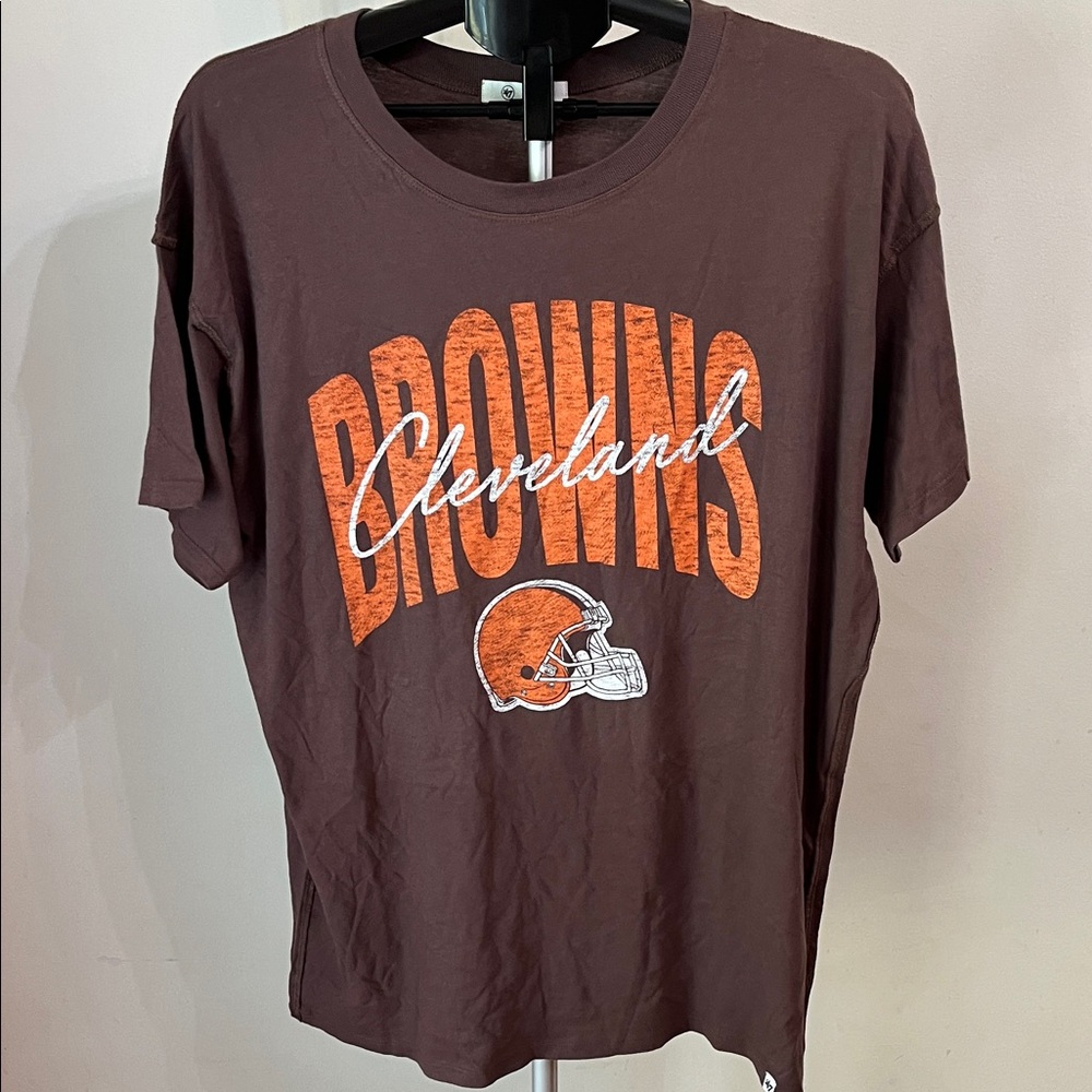 Cleveland Browns Short Sleeve Tee - Brown